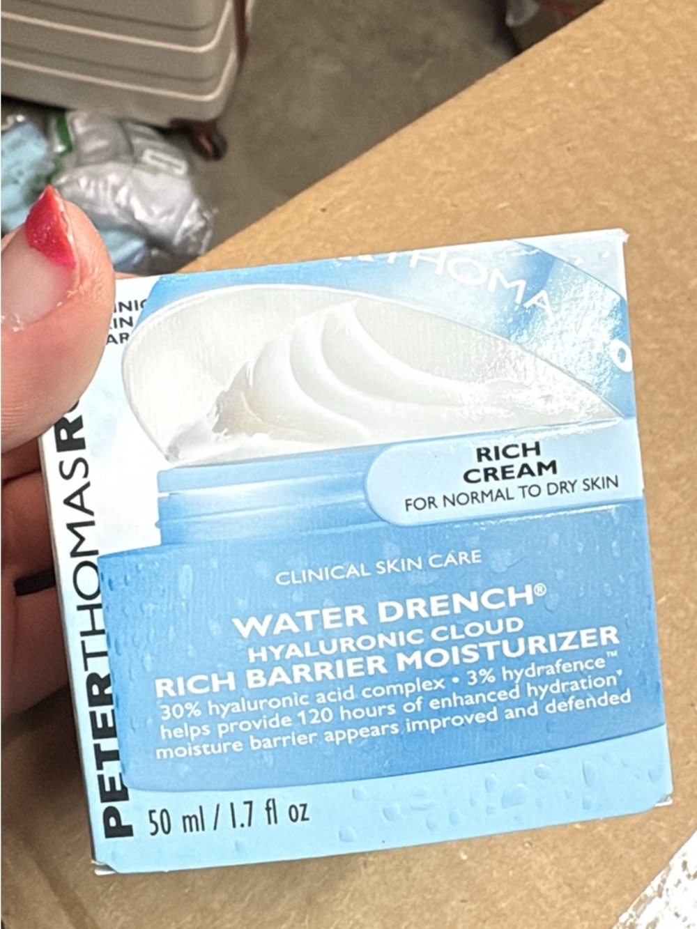 Peter Thomas Roth Water Drench Hyaluronic Barrier Moisturizer - Light Blue